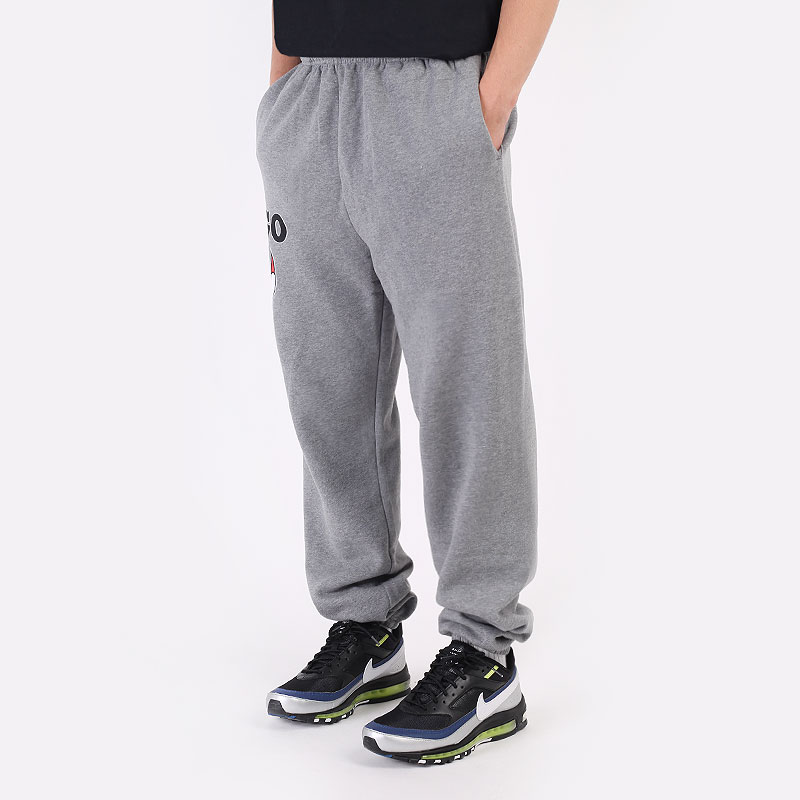 Мужские брюки Mitchell and ness NBA Chicago Bulls Pants (507PCHIBULGRH)  - цена, описание, фото 1