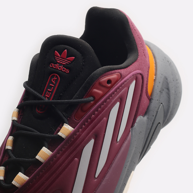 мужские бордовые кроссовки adidas Ozelia H04256 - цена, описание, фото 7