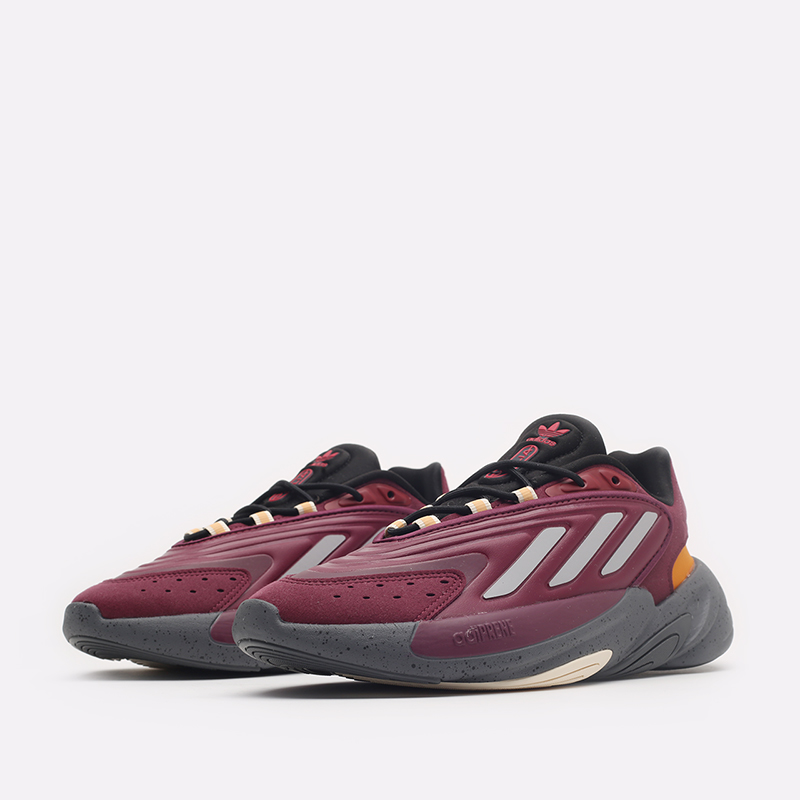 мужские бордовые кроссовки adidas Ozelia H04256 - цена, описание, фото 4