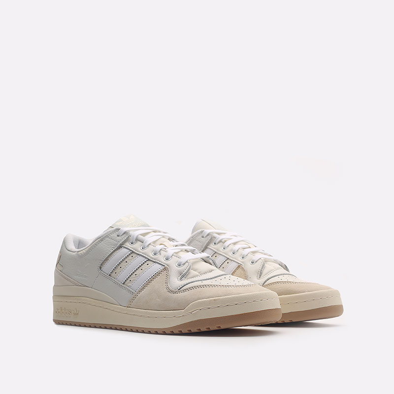 мужские бежевые кроссовки adidas Forum 84 Low ADV FY7998 - цена, описание, фото 2