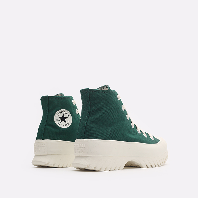  зеленые кеды Converse CTAS Lugged 2.0 Hi A00850 - цена, описание, фото 3