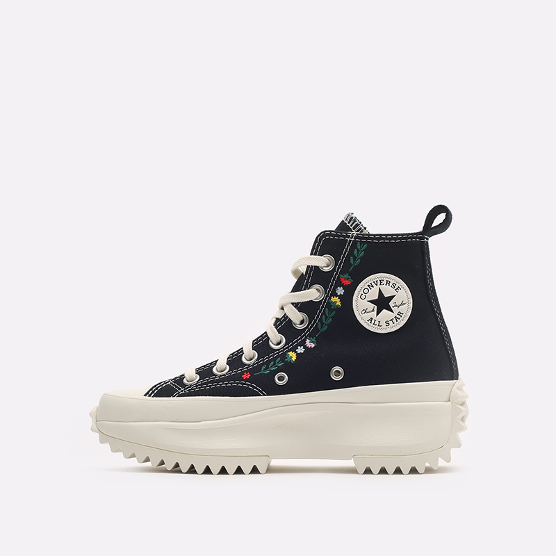  черные кеды Converse Run Star Hike Hi A02192 - цена, описание, фото 2