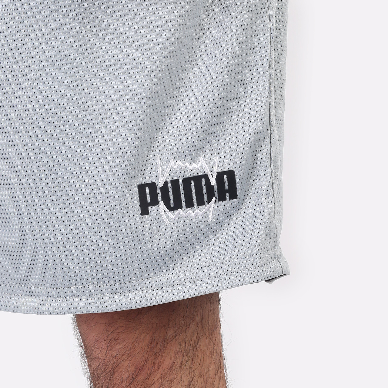 мужские серые шорты PUMA Flare Quarry 53049111 - цена, описание, фото 2