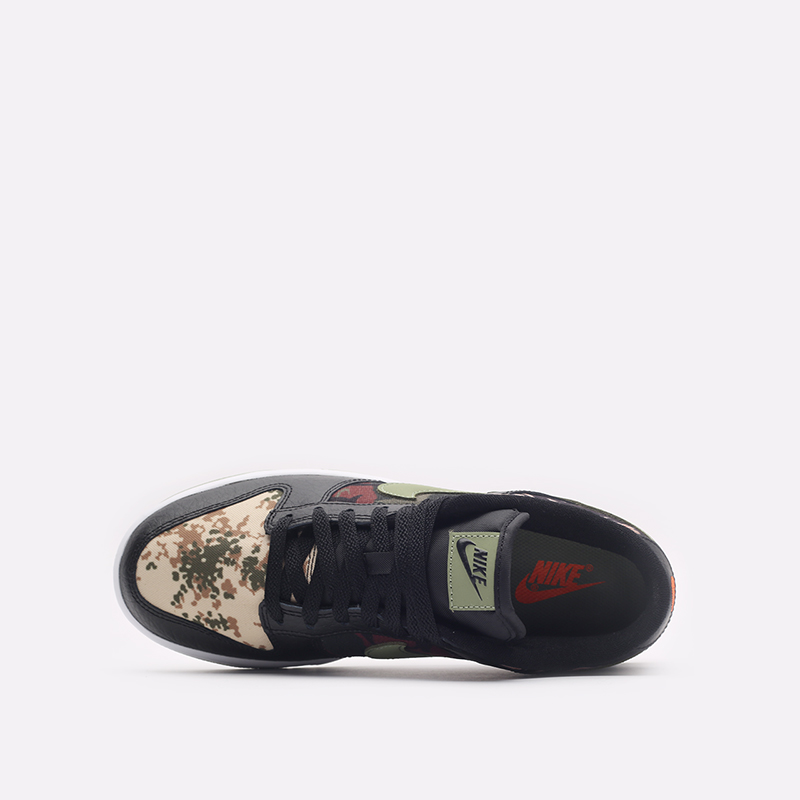 мужские черные кроссовки Nike Dunk Low SE DH0957-001 - цена, описание, фото 6