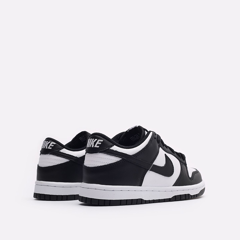 женские черные кроссовки Nike Dunk Low (GS) CW1590-100 - цена, описание, фото 3