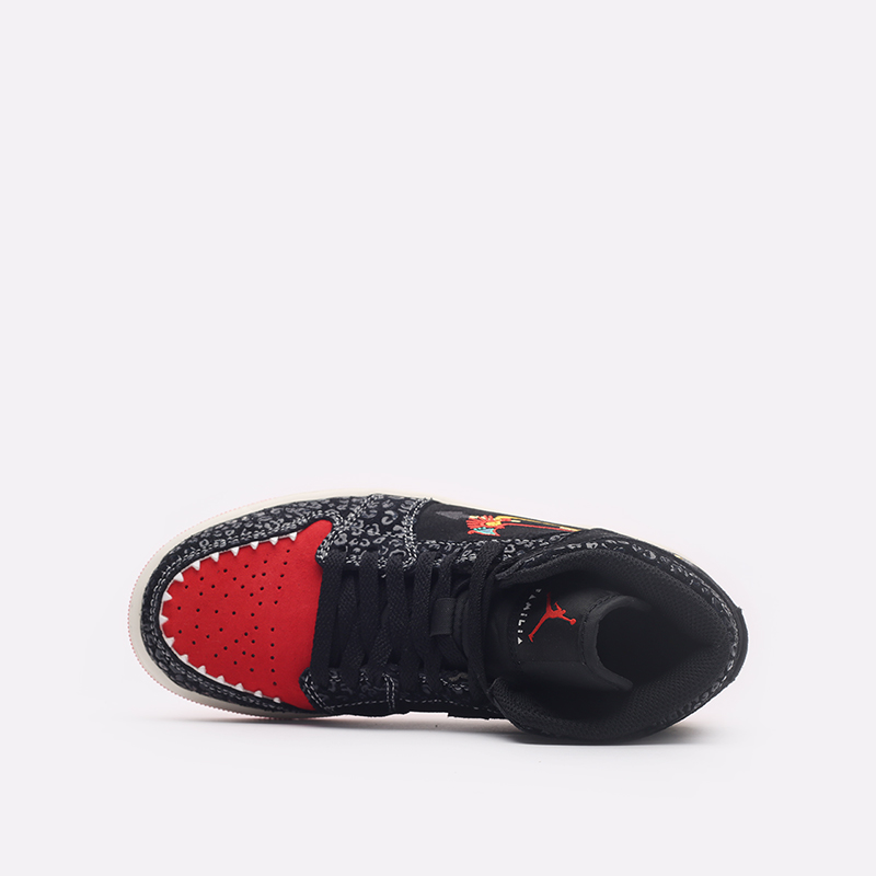  черные кроссовки Jordan 1 Mid SE DN4904-001 - цена, описание, фото 6