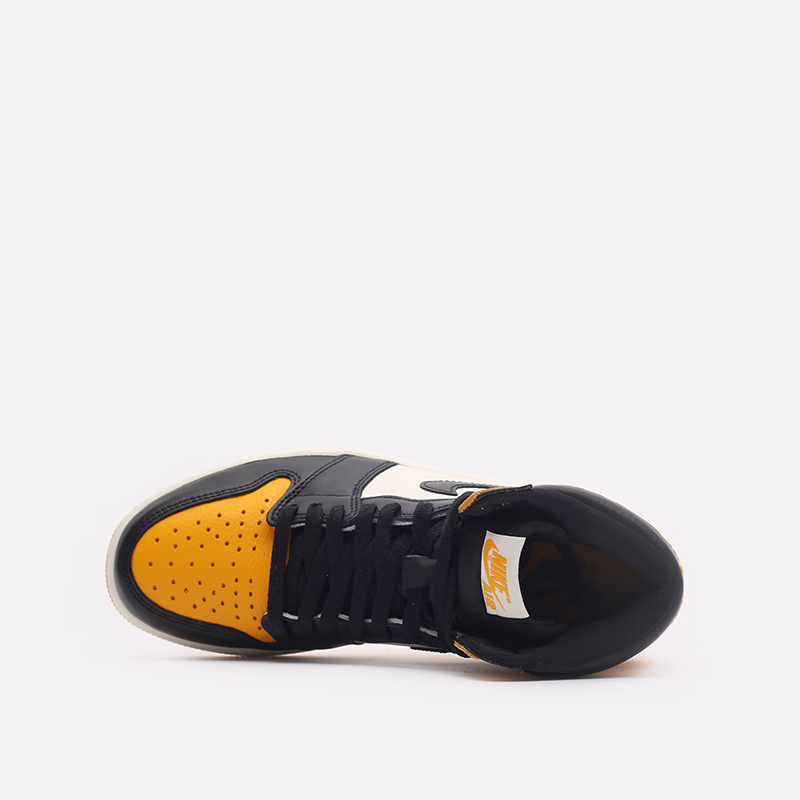 мужские черные кроссовки Jordan 1 Retro High OG 555088-711 - цена, описание, фото 6