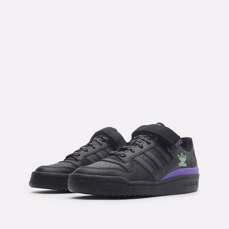 мужские черные кроссовки adidas Forum Low Moscow City GW6130 - цена, описание, фото 4