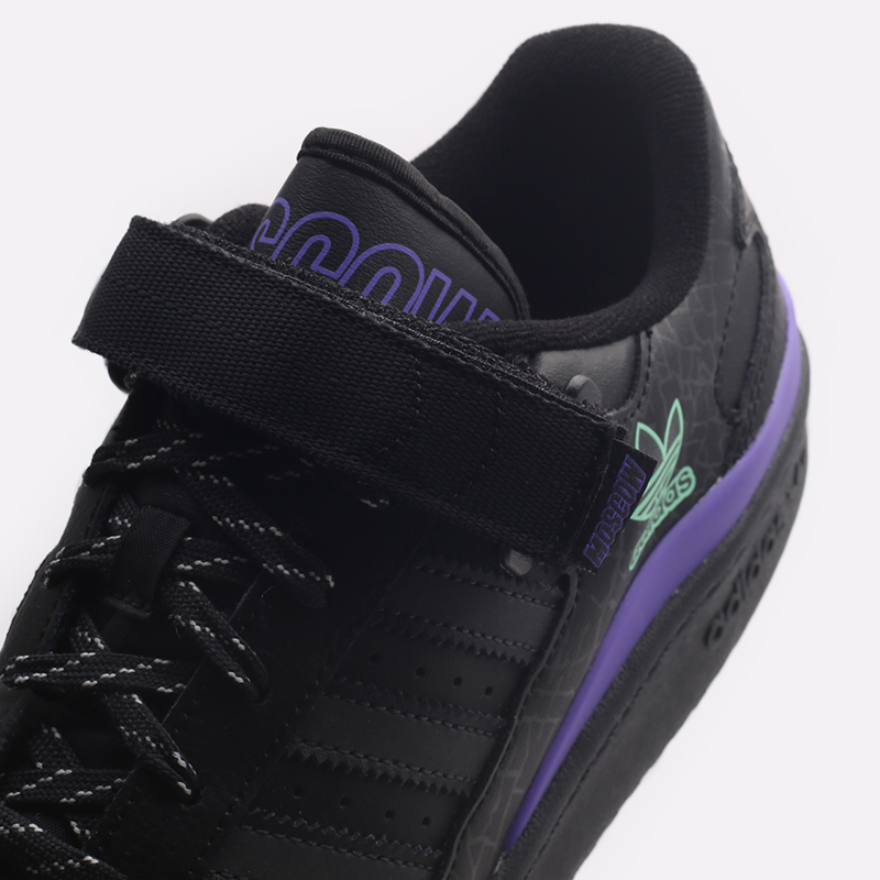 мужские черные кроссовки adidas Forum Low Moscow City GW6130 - цена, описание, фото 7