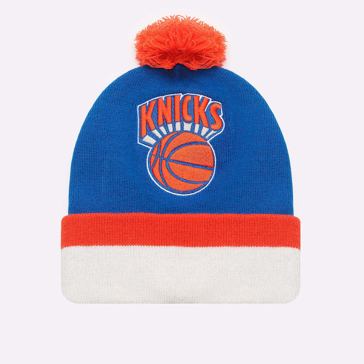 Шапка Mitchell and ness KNICKS (31ZNYKBLU)  - цена, описание, фото 1