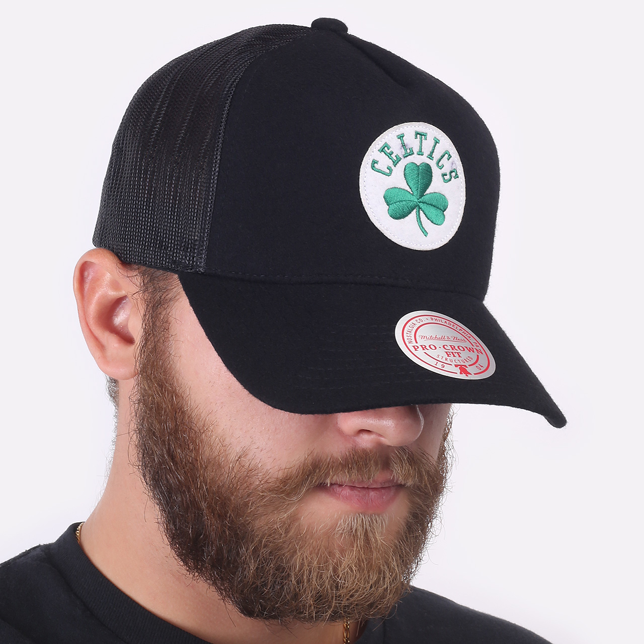 Кепка Mitchell and ness BOSTON CELTICS (6HSSFH21HW018-BCE)  - цена, описание, фото 1