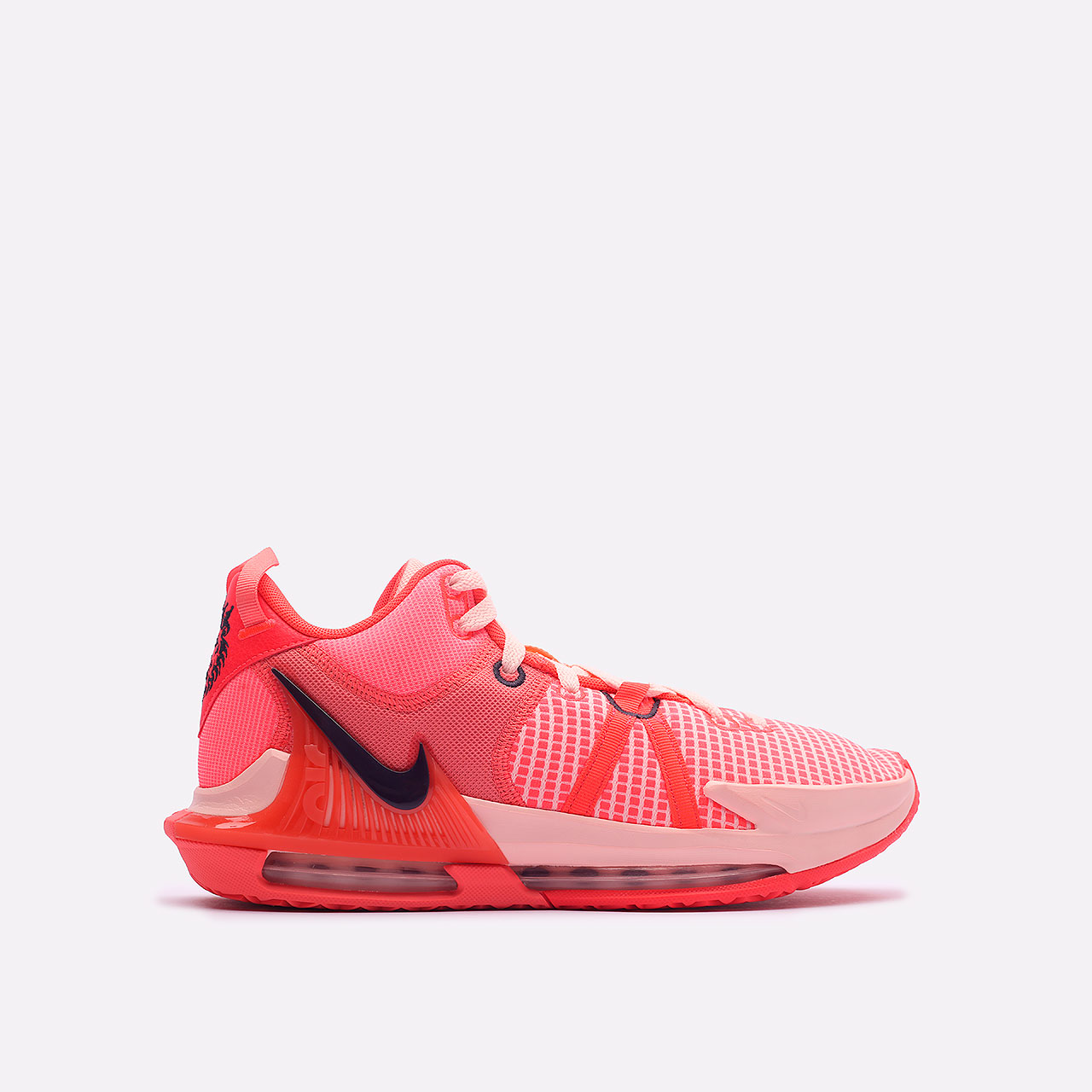 мужские розовые баскетбольные кроссовки Nike Lebron Witness 7 DM1123-600 - цена, описание, фото 1