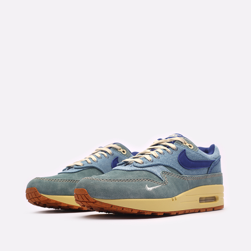 мужские синие кроссовки Nike Air Max 1 PRM DV3050-300 - цена, описание, фото 4