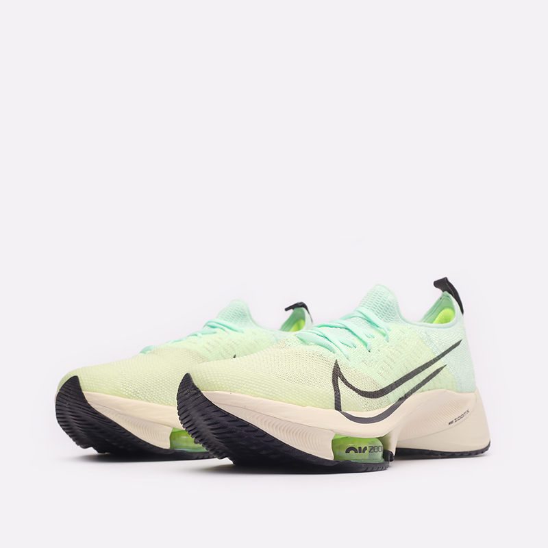 мужские зеленые кроссовки Nike Air Zoom Tempo Next% FK CI9923-701 - цена, описание, фото 4