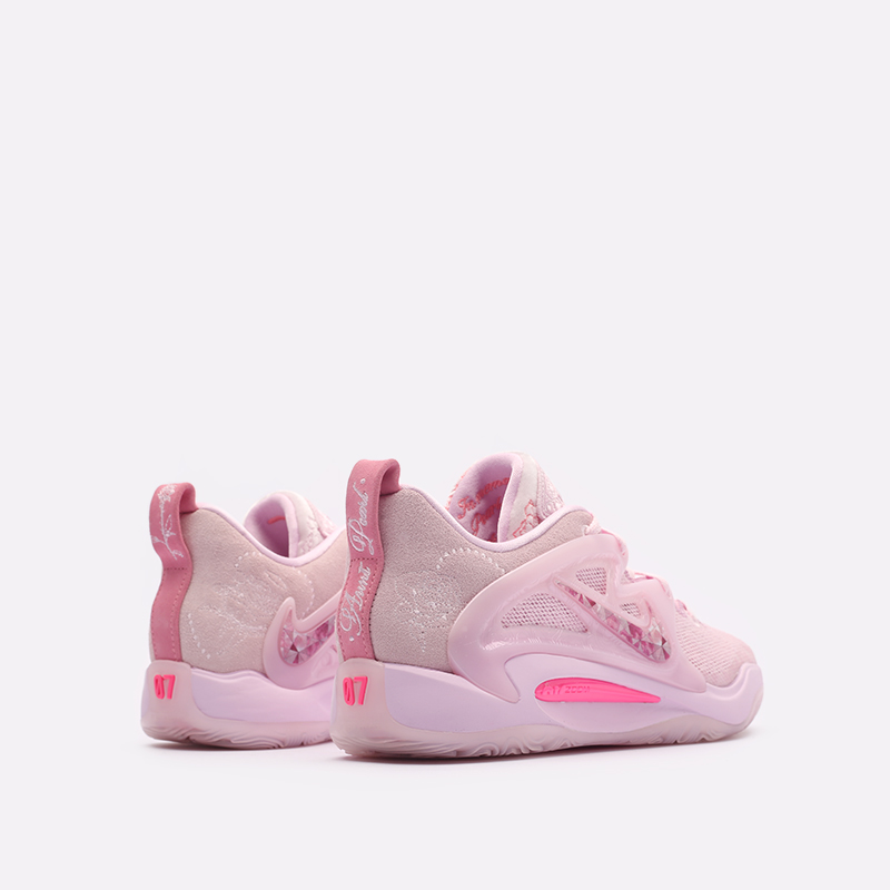 мужские розовые баскетбольные кроссовки Nike KD 15 DQ3851-600 - цена, описание, фото 3