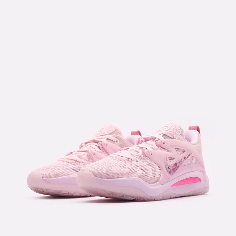 мужские розовые баскетбольные кроссовки Nike KD 15 DQ3851-600 - цена, описание, фото 4