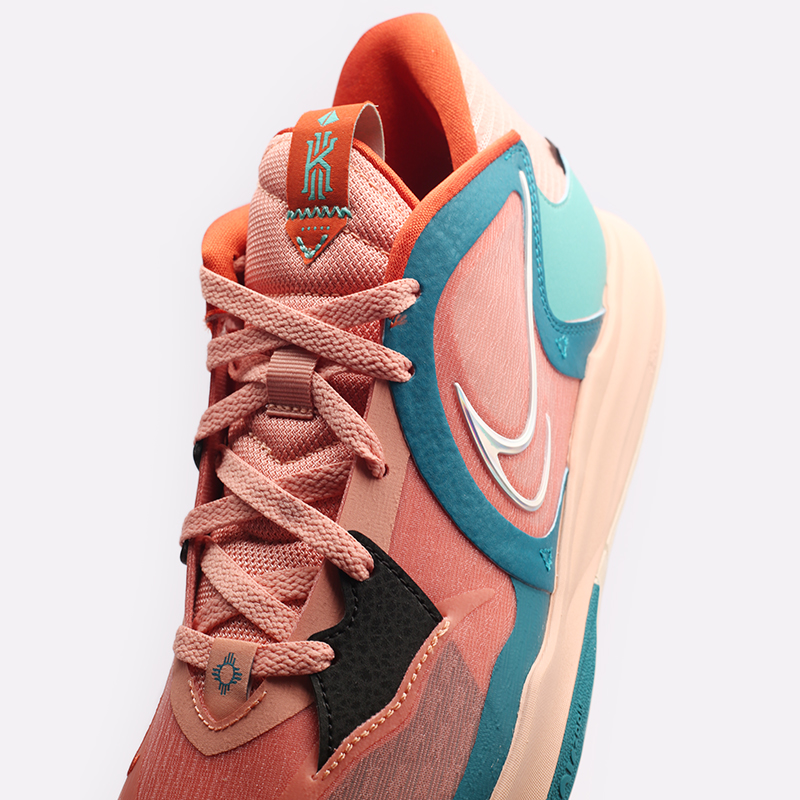 мужские розовые баскетбольные кроссовки Nike Kyrie Low 5 DJ6012-800 - цена, описание, фото 7