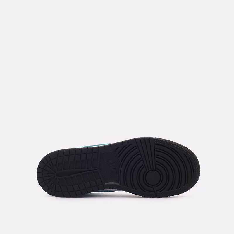 женские черные кроссовки Jordan 1 Mid (GS) 554725-132 - цена, описание, фото 5