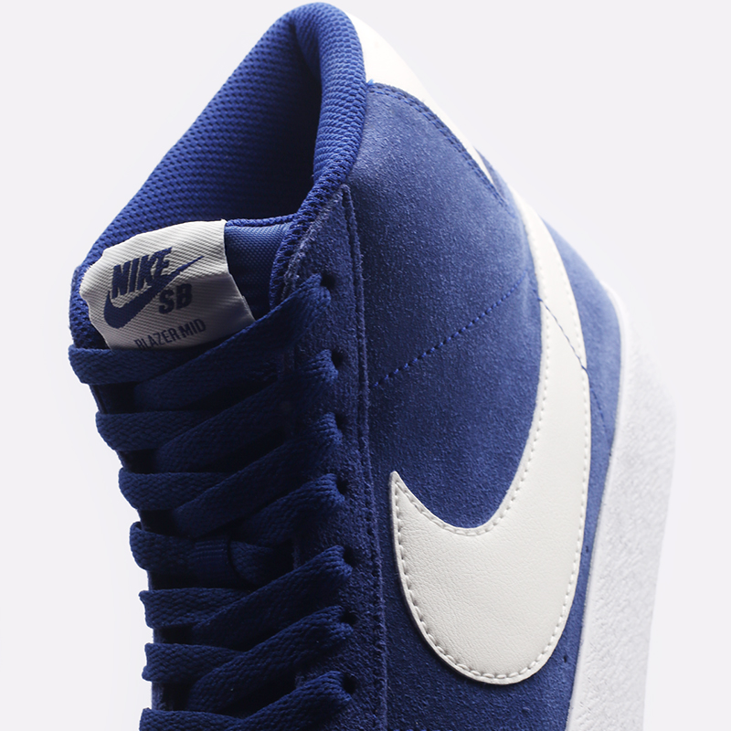 мужские синие кроссовки Nike Zoom Blazer Mid 864349-403 - цена, описание, фото 7