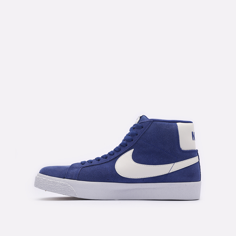 мужские синие кроссовки Nike Zoom Blazer Mid 864349-403 - цена, описание, фото 2