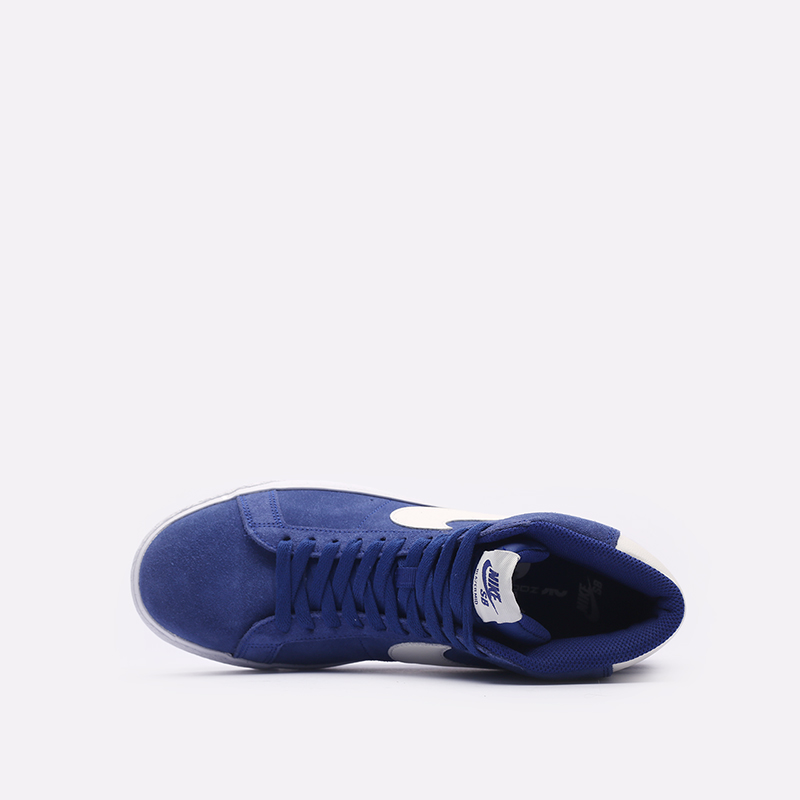 мужские синие кроссовки Nike Zoom Blazer Mid 864349-403 - цена, описание, фото 6