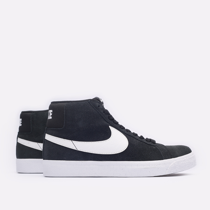 мужские черные кроссовки Nike Zoom Blazer Mid 864349-002 - цена, описание, фото 1