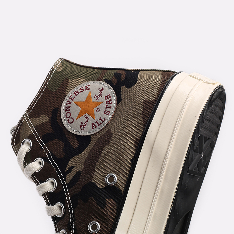 мужские  кеды Converse Chuck 70 Hi Covert x Carhartt WIP 169221 - цена, описание, фото 6