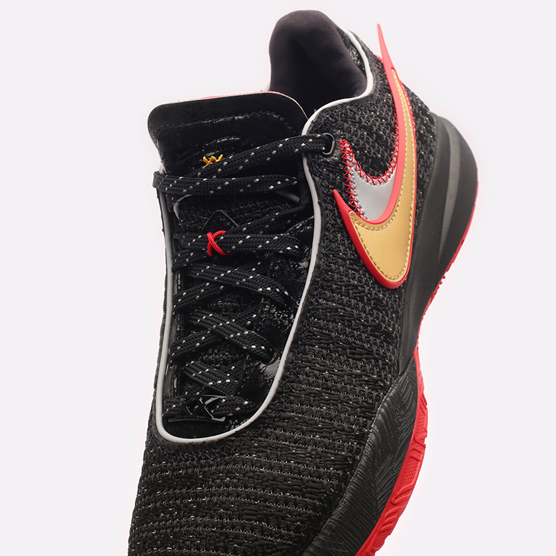 мужские черные баскетбольные кроссовки Nike Lebron XX DJ5423-001 - цена, описание, фото 7