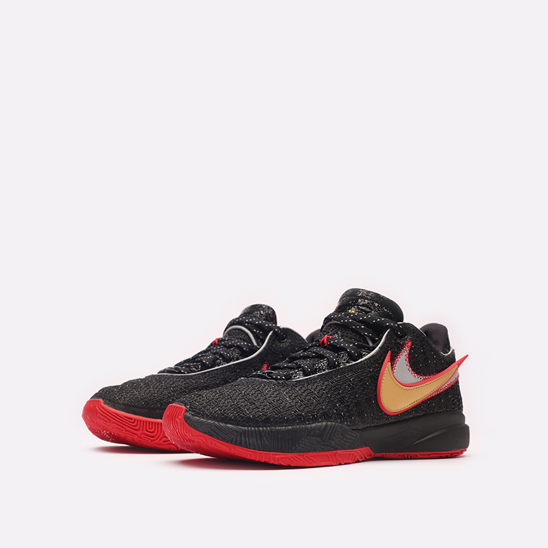 мужские черные баскетбольные кроссовки Nike Lebron XX DJ5423-001 - цена, описание, фото 4