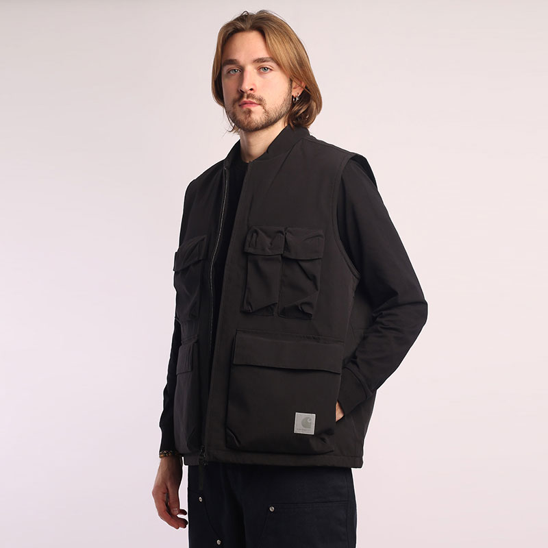 Мужской жилет Carhartt WIP Kilda Vest (I029453-black)  - цена, описание, фото 3