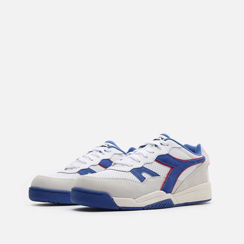 Мужские кроссовки Diadora Winner SL (DR501179583-trbl/ppred)  - цена, описание, фото 4