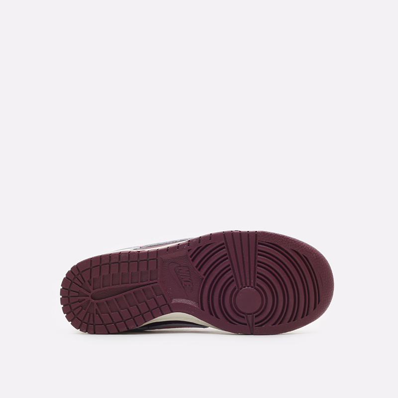 мужские бордовые кроссовки Nike Dunk Low Retro PRM DR9705-100 - цена, описание, фото 5