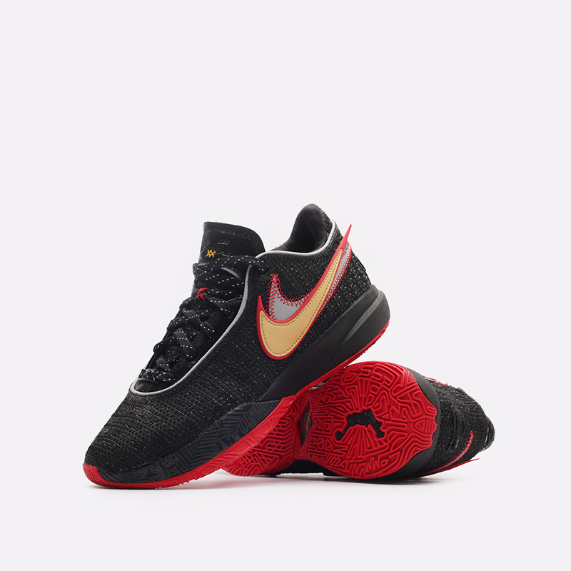 мужские черные баскетбольные кроссовки Nike Lebron XX EP DJ5422-001 - цена, описание, фото 2