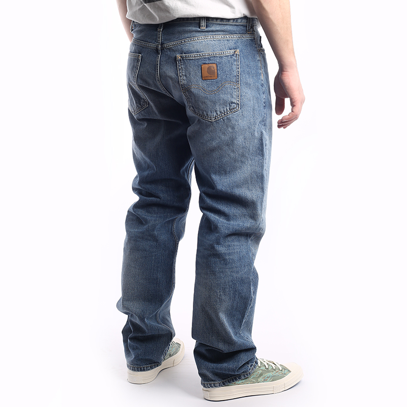 мужские синие брюки Carhartt WIP Marlow Pant I023029-blue - цена, описание, фото 6