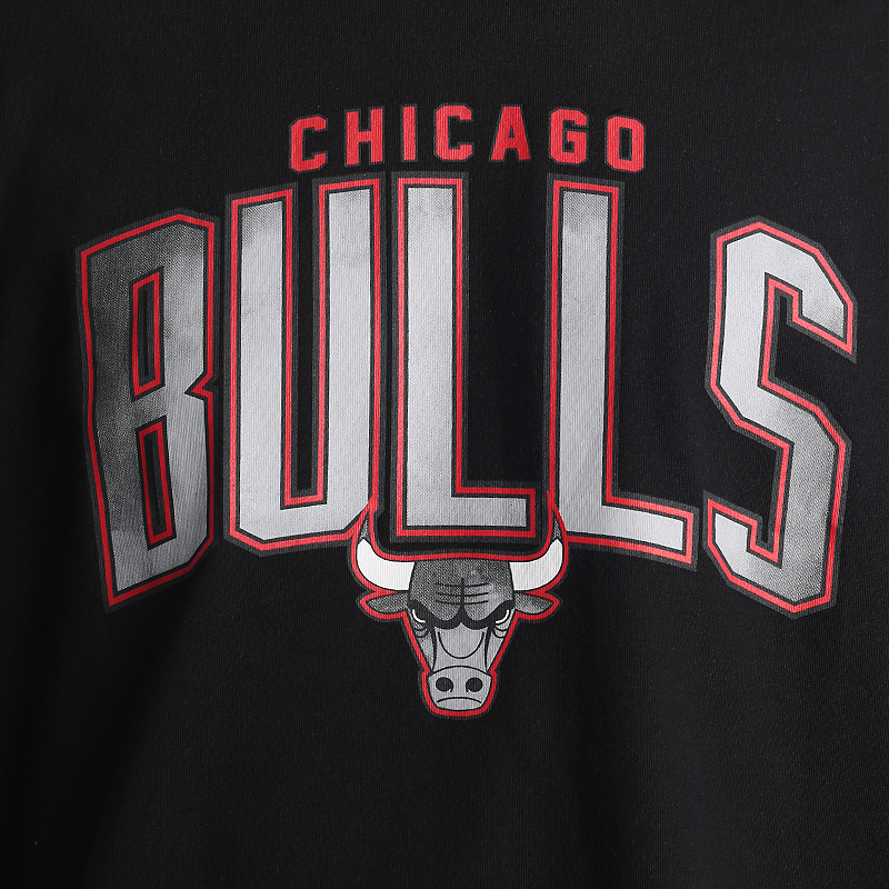 мужская черная футболка Newera Chicago Bulls Tee Chicago Bulls - цена, описание, фото 2