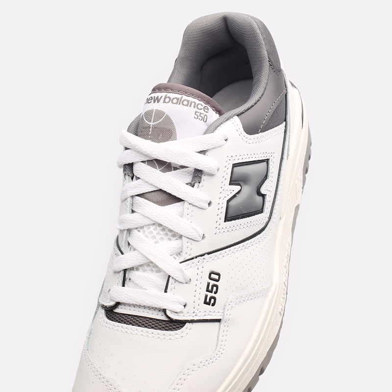 мужские белые кроссовки New Balance 550 BB550WTG - цена, описание, фото 7