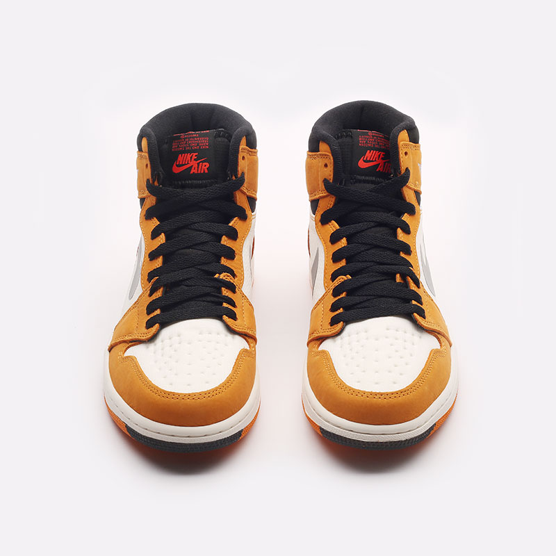 мужские оранжевые кроссовки Jordan Retro 1  DB2889-700 - цена, описание, фото 3