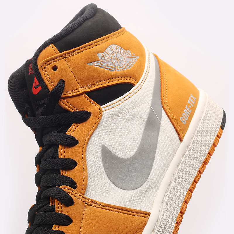 мужские оранжевые кроссовки Jordan Retro 1  DB2889-700 - цена, описание, фото 4
