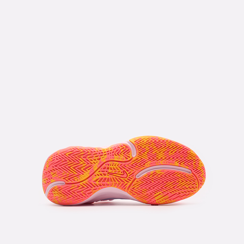 женские разноцветные баскетбольные кроссовки Nike Giannis Immortality 2 (GS) DQ1943-600 - цена, описание, фото 7