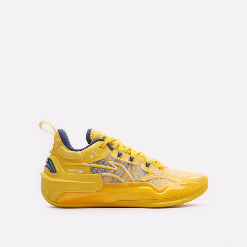 мужские желтые баскетбольные кроссовки Li-Ning Yushuai XVI V2 ABAT003-3 - цена, описание, фото 1