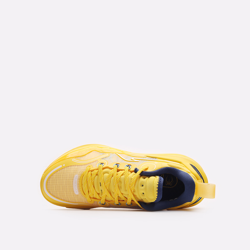 мужские желтые баскетбольные кроссовки Li-Ning Yushuai XVI V2 ABAT003-3 - цена, описание, фото 6