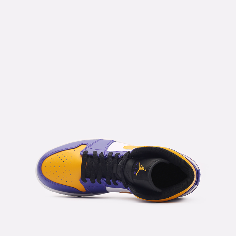 мужские фиолетовые кроссовки Jordan 1 Mid DQ8426-517 - цена, описание, фото 6