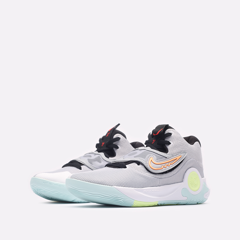мужские серые баскетбольные кроссовки Nike KD Trey 5 X EP DJ7554-009 - цена, описание, фото 4