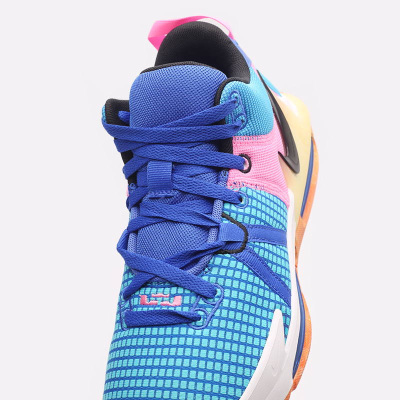 мужские синие баскетбольные кроссовки Nike Lebron Witness VII EP DM1122-400 - цена, описание, фото 7