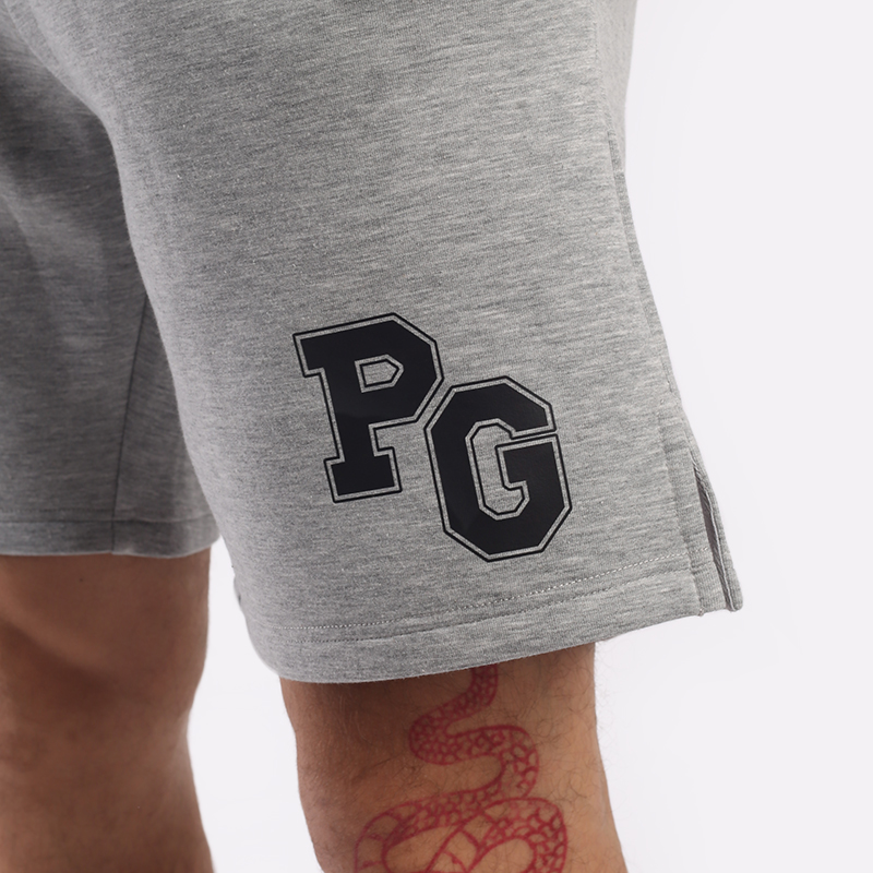 мужские серые шорты  PLAYGROUND Short PG short-grey - цена, описание, фото 5
