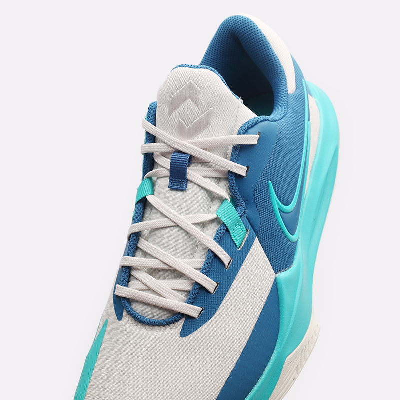 мужские синие баскетбольные кроссовки Nike Precision VI DD9535-008 - цена, описание, фото 7