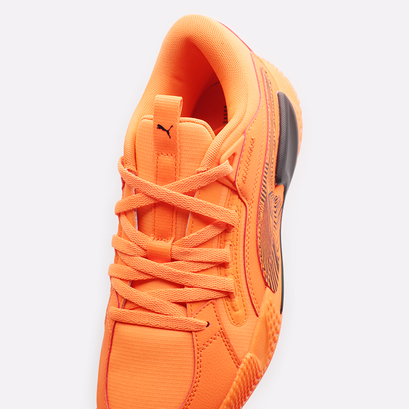 мужские оранжевые баскетбольные кроссовки PUMA Court Rider Chaos Laser 37805301 - цена, описание, фото 7