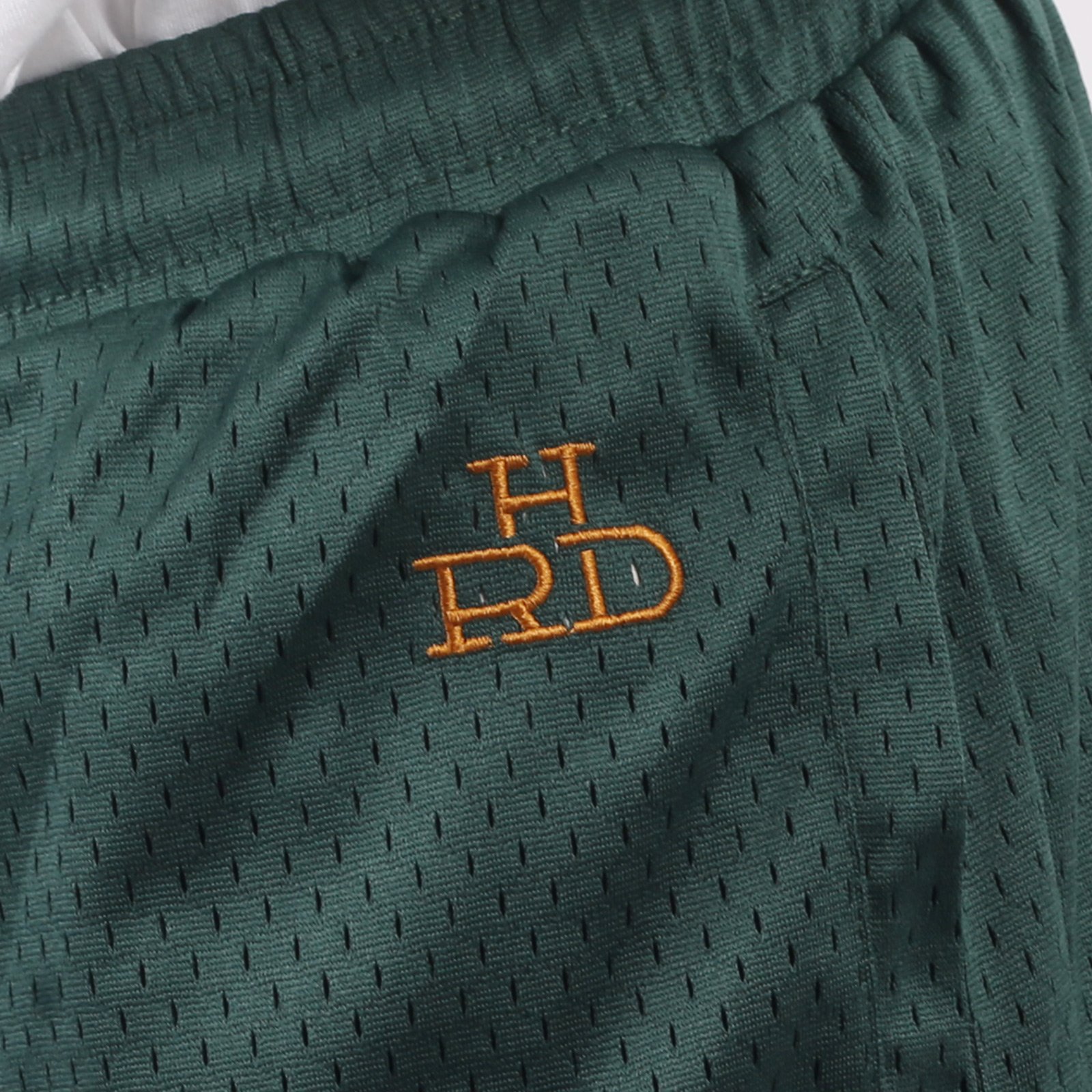 мужские зеленые шорты  Hard Open Run Open run-grn/gold - цена, описание, фото 5