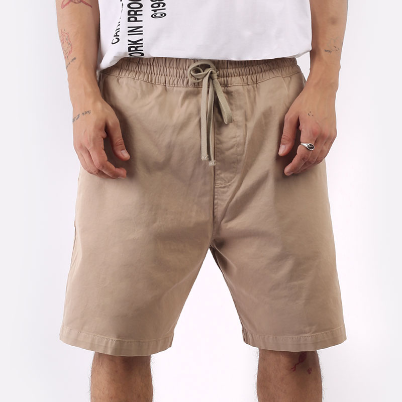 мужские бежевые шорты  Carhartt WIP Lawton Short I026518-wall - цена, описание, фото 1