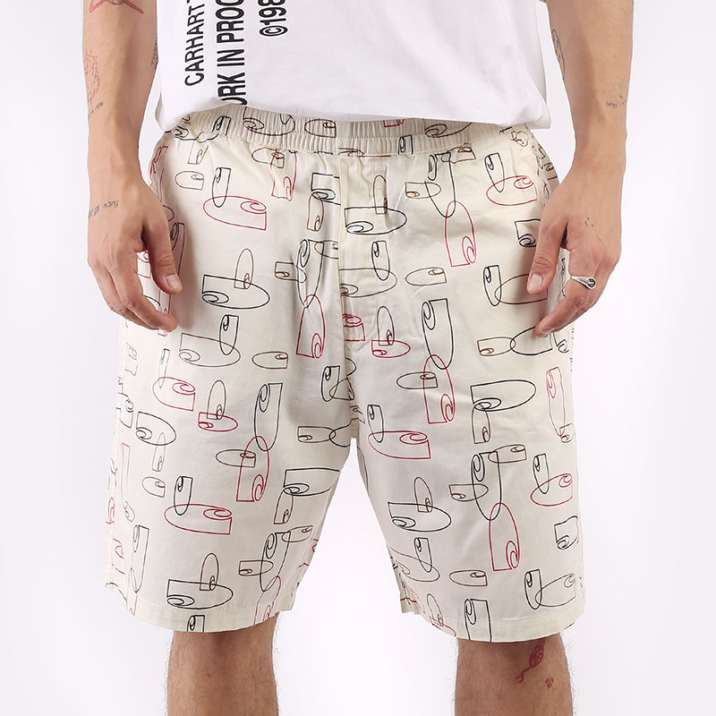 мужские шорты  Carhartt WIP Sumor Short  (I031662-wax)  - цена, описание, фото 1